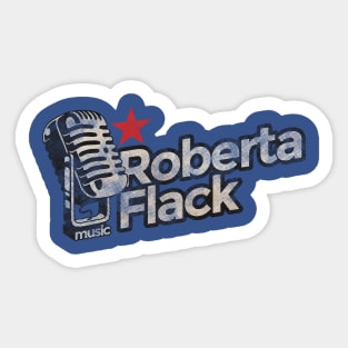 Roberta Flack Vintage Sticker